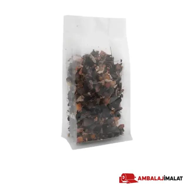 Şeffaf Flat Bottom Torba - Görsel 2